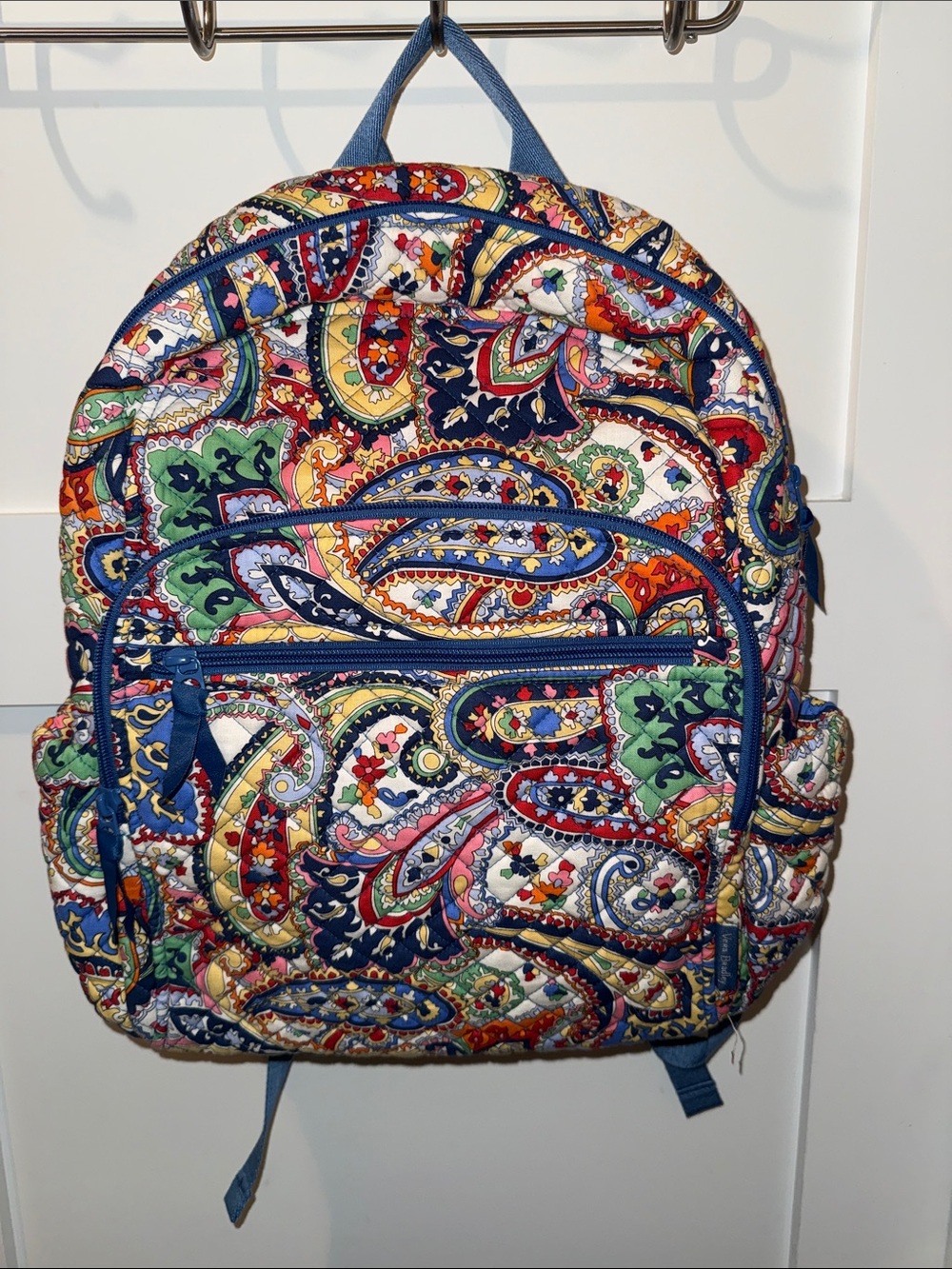 Vera Bradley Campus Backpack in Harbor Paisley NWOT